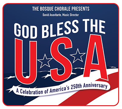 God Bless the USA Chorale graphic